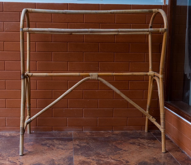 Bamboo cloth dryer in hotel