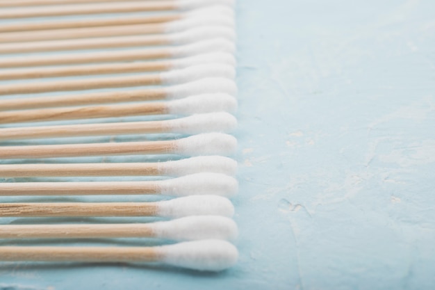 Bamboo cotton buds, life without plastic, zero waste