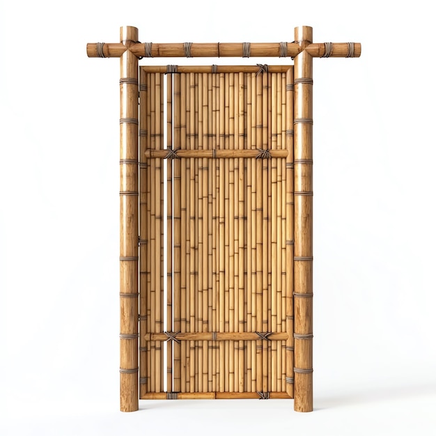 Photo bamboo door