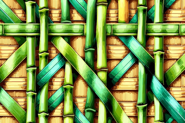 Bamboo seamless pattern Bamboo background Bamboo texture