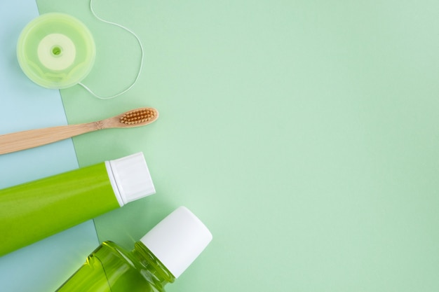 Bamboo toothbrush and oral hygiene products