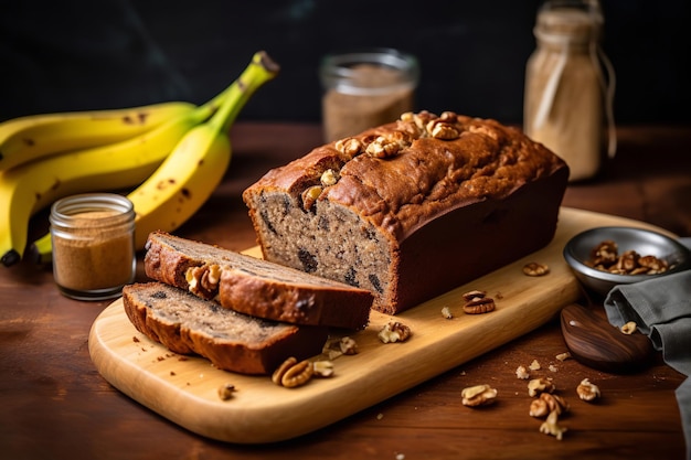 Banana Bread Vegan Dessert