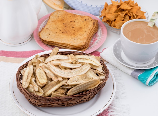 Banana Chips Popular Deep Fried Tea Time Snack