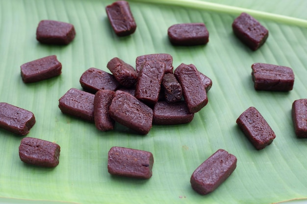 Banana conserve candy Thai snack