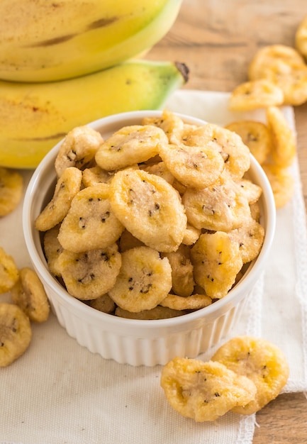 banana crispy chips