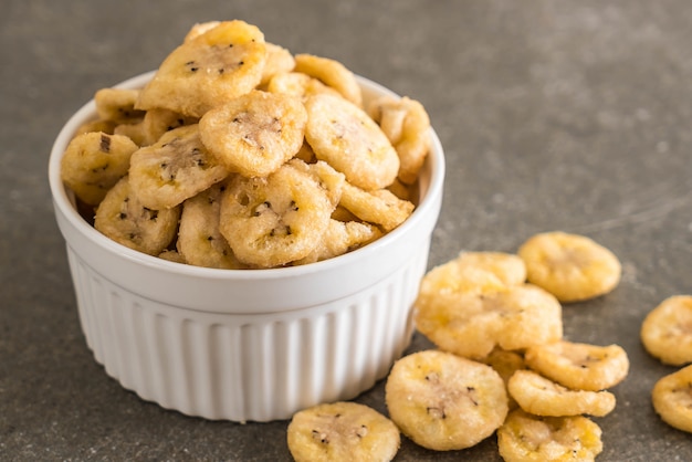 banana crispy chips