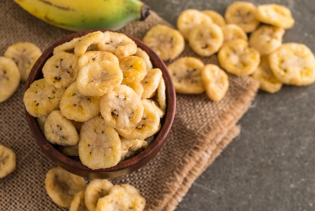 banana crispy chips