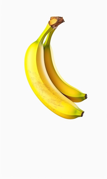 Banana Fruit with white background