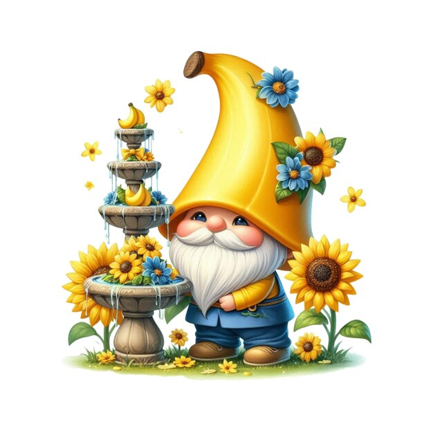 Photo banana gnomes gnome clipart png