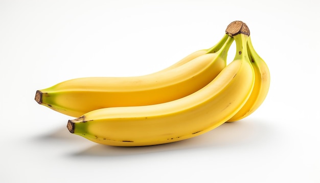 Banana Isolated on White Background Clipping Path