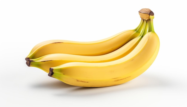 Banana Isolated on White Background Clipping Path