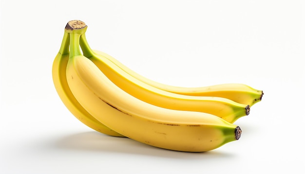 Banana Isolated on White Background Clipping Path