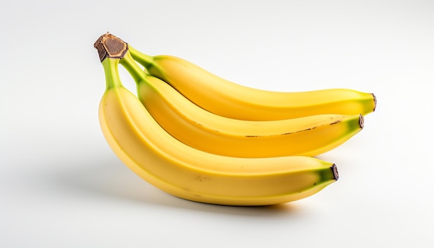 Banana Isolated on White Background Clipping Path