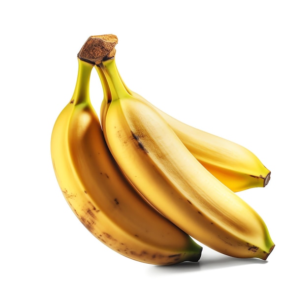 Banana Isolated white object