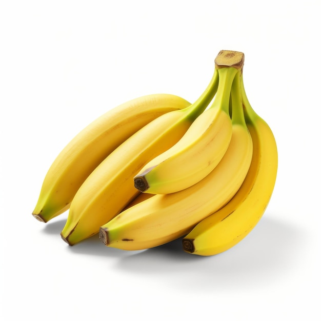 bananas isolated on white background