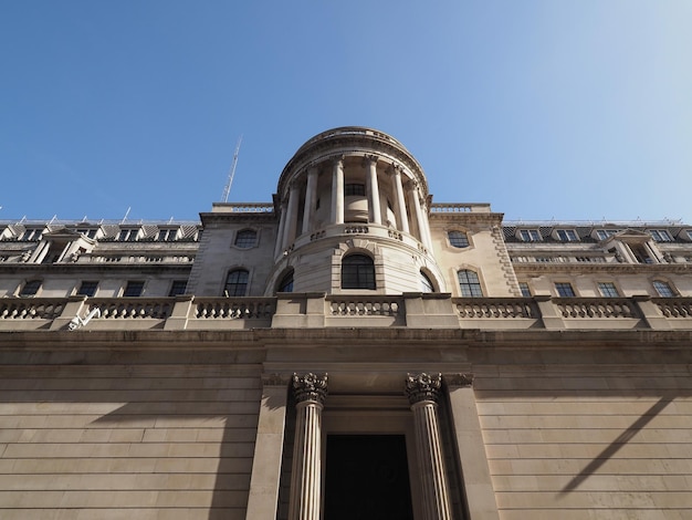 Bank of England in London