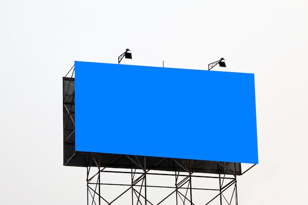 Banner advertising on large buildings