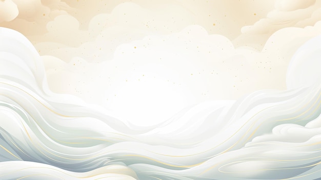 of banner for background Mystical white backgro Digital backgrounds