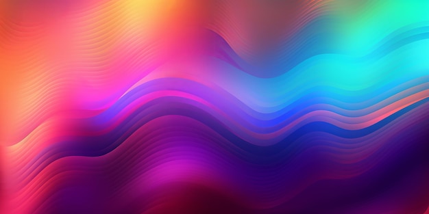 Banner design on colorful background Vibrant style template Texture backdrop Modern illustration Iridescent background Colorful bright neon template Gradient rainbow pattern