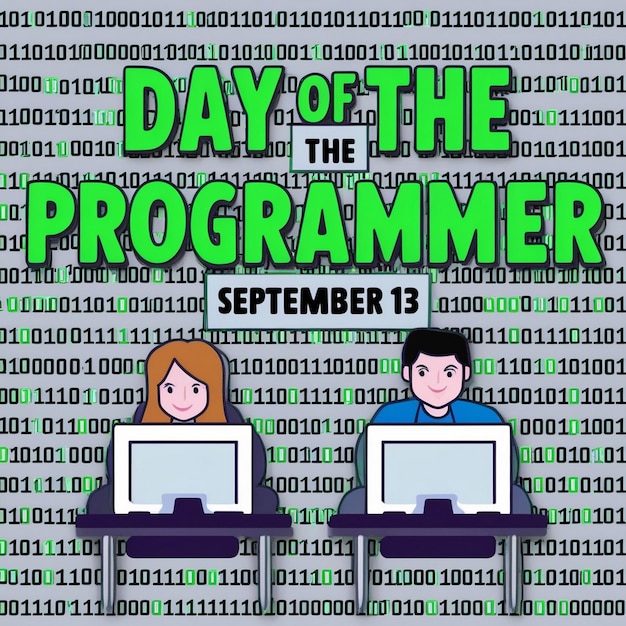 Photo banner design ideas for programmers day celebration