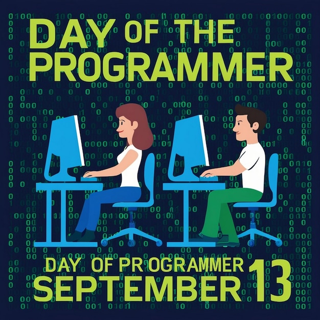 Photo banner design ideas for programmers day celebration