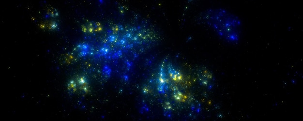 Banner Star field background . Starry outer space background texture