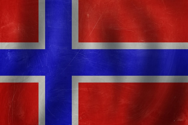 Banner with Norway flag background Live work education and internship in Norway