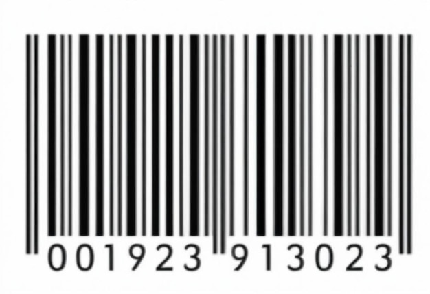 Photo bar code illustration