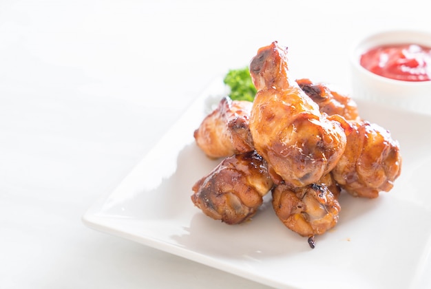 barbecue chicken wings