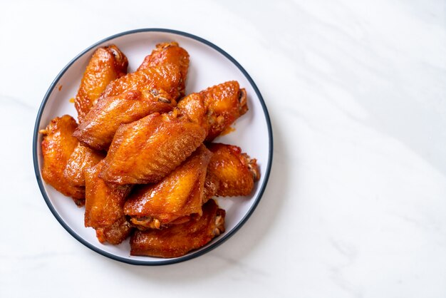 barbecue chicken wings