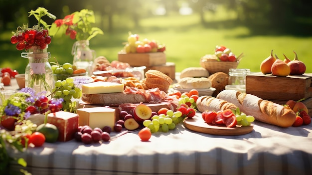 Barbecue holiday picnic food