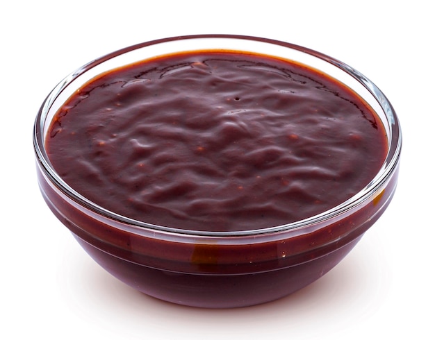 Barbecue sauce isolated on white background