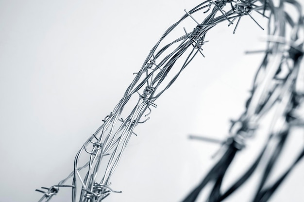 Barbed wire