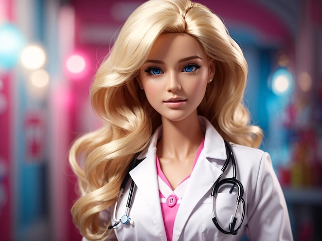 Barbie Doll in Doctor Outfit