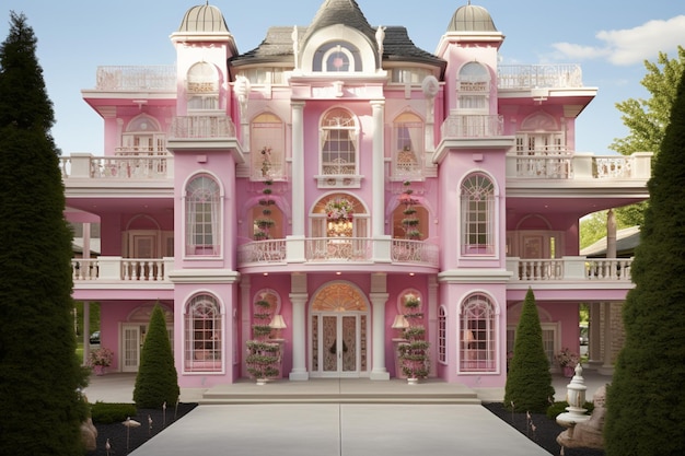 Barbie's house