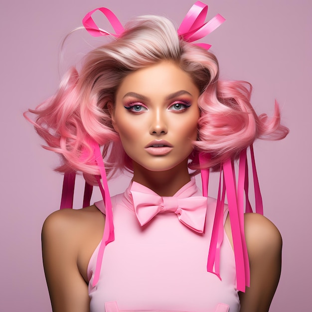 Barbiecore Embracing Vibrant Glamour and Playful Fashion in Every Click with Barbie Trens