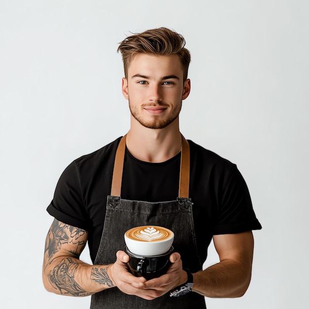 Photo barista concept