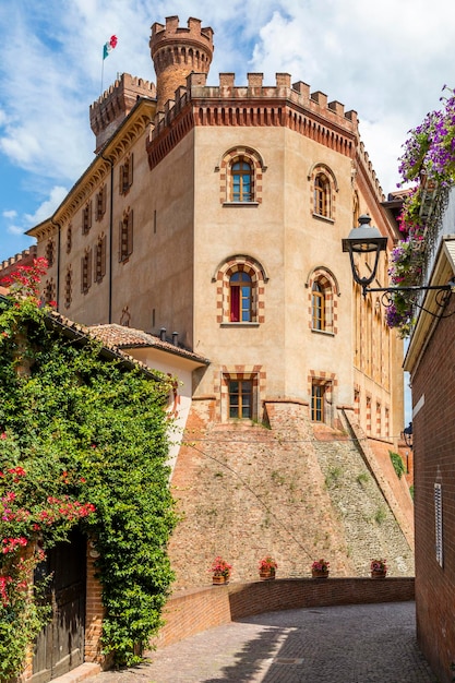 Barolo castle Unesco site village Italy