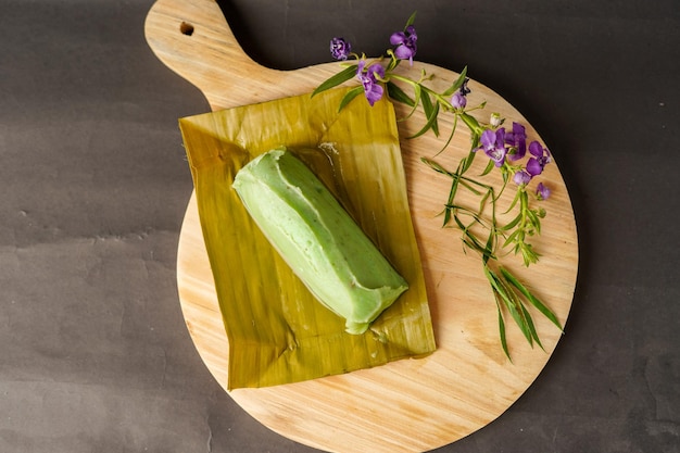 Barongko is a traditional snack from Makassar, Indonesia