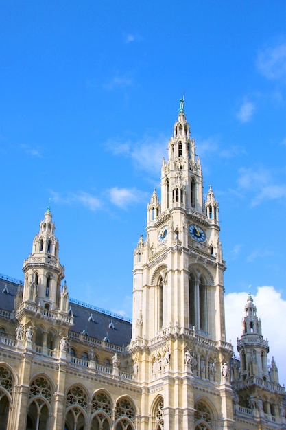 Baroque architecture moldings glazed windows and towers Cathedral