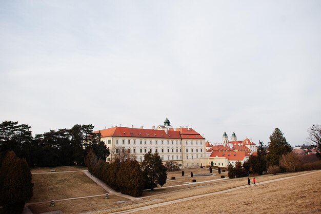 Baroque residences in Valtice castle Cultural landscape South Moravian region Czech republic