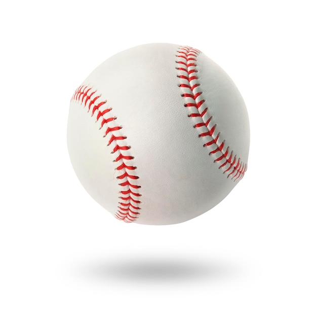 Baseball isolated on white background