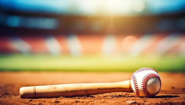 baseball sport equipment background