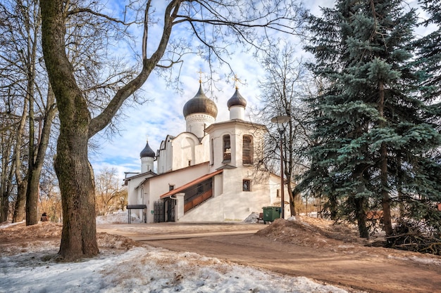 Basil's Church on the Hill in Pskov