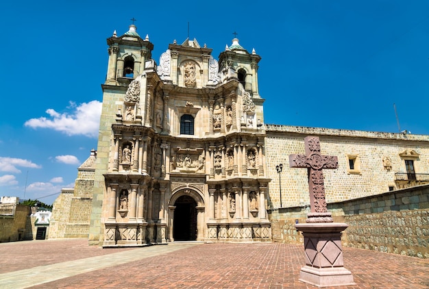 The Basilica of Our Lady of Solitude a Roman Catholic church in Oaxaca de Juarez Mexico