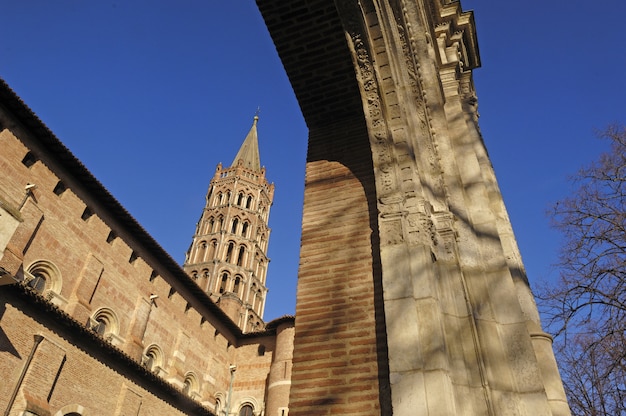 Basilica of Saint Sernin in Toulouse, France