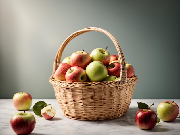 A basket of Apple