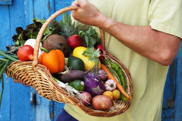 Basket in hand