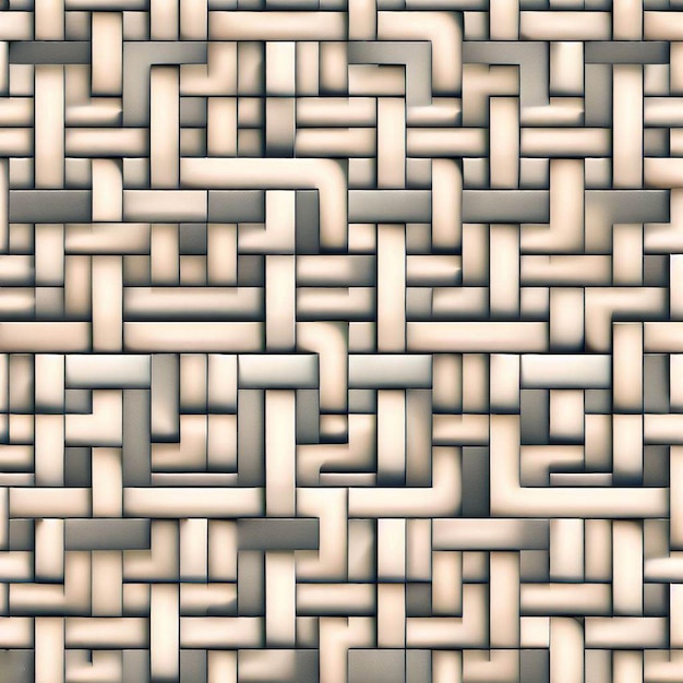 Photo basket weave pattern