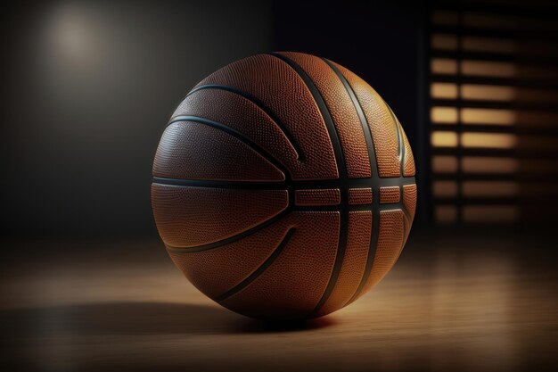 Basketball background AI Generation